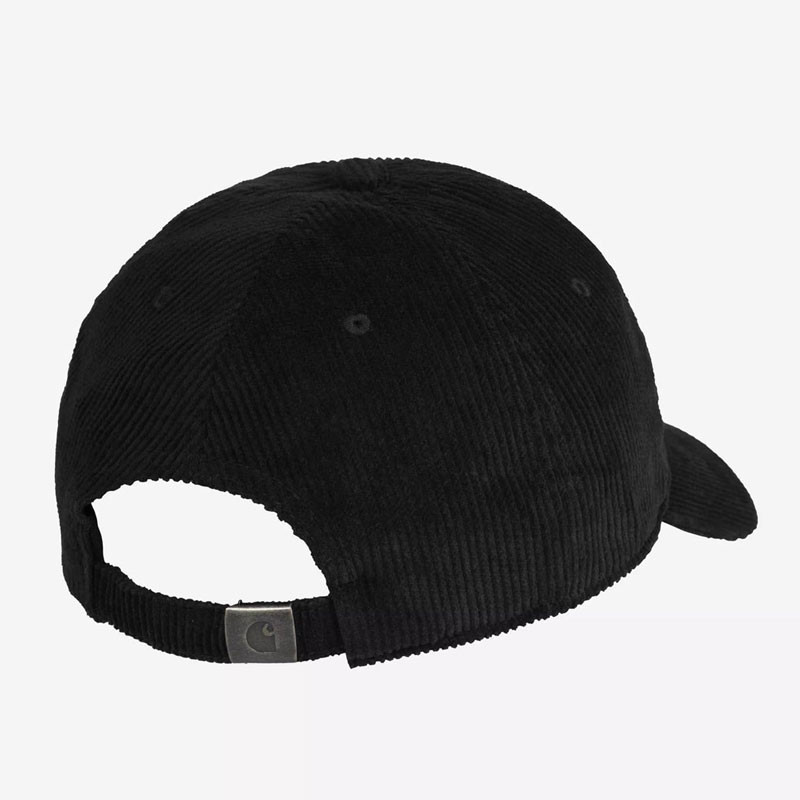 Gorra Carhartt WIP: Harlem Cap (Black Wax)