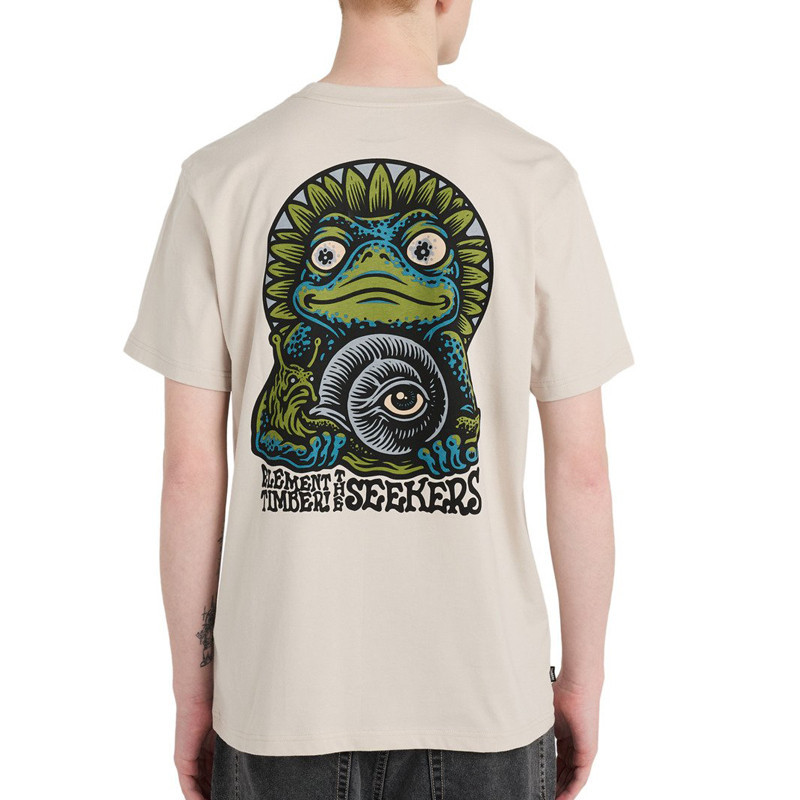 Camiseta Element: Timber The Frog Ss (Oat Milk)