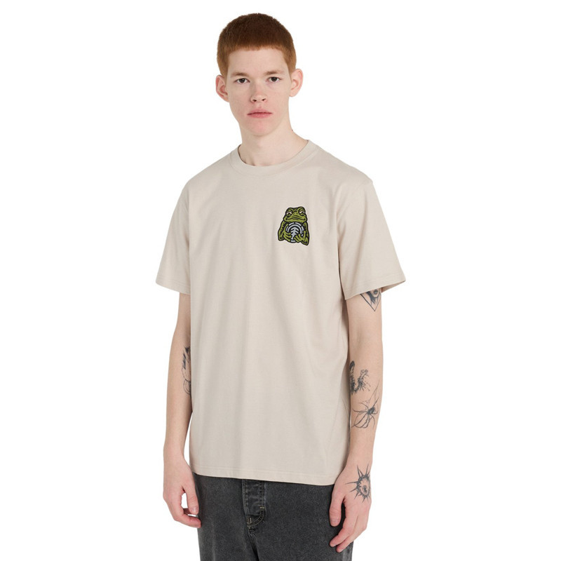 Camiseta Element: Timber The Frog Ss (Oat Milk)