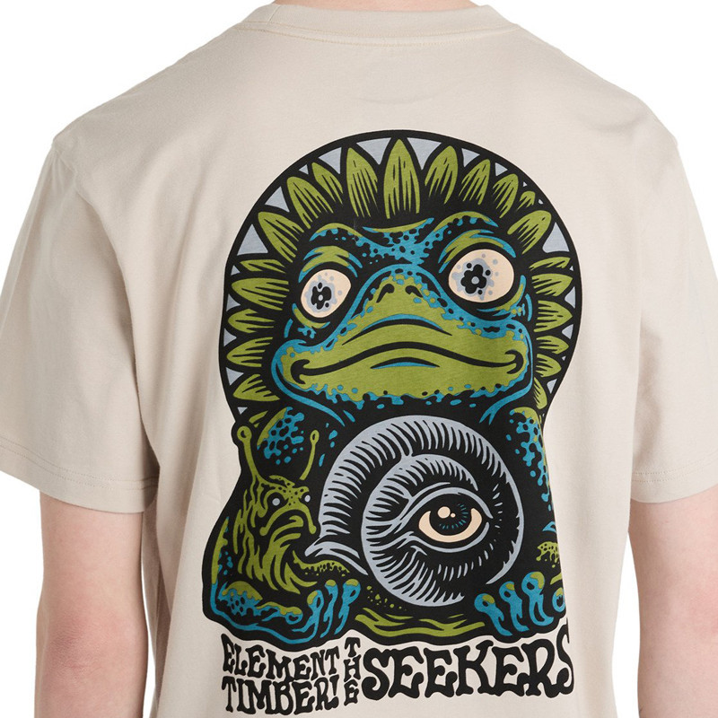 Camiseta Element: Timber The Frog Ss (Oat Milk)