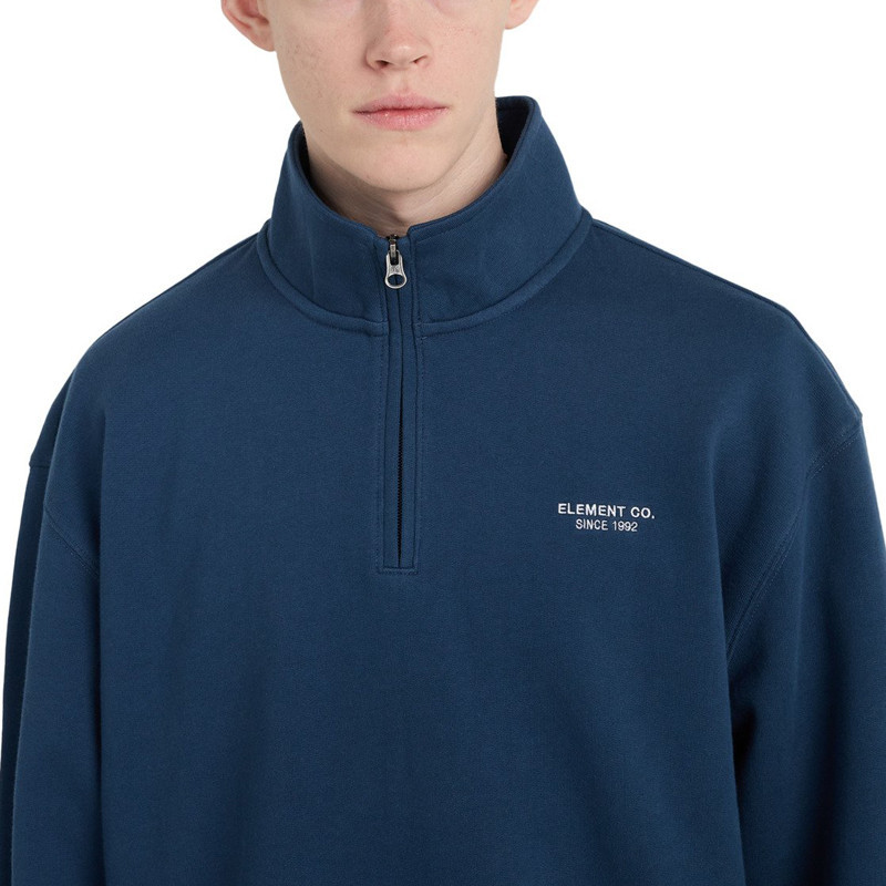 Sudadera Element: Element Co Emb Qz (Dark Denim)