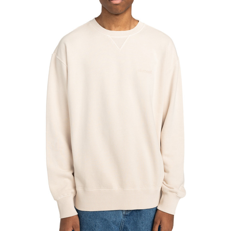 Sudadera Element: Lowcase Pigment Cr (Oat Milk)