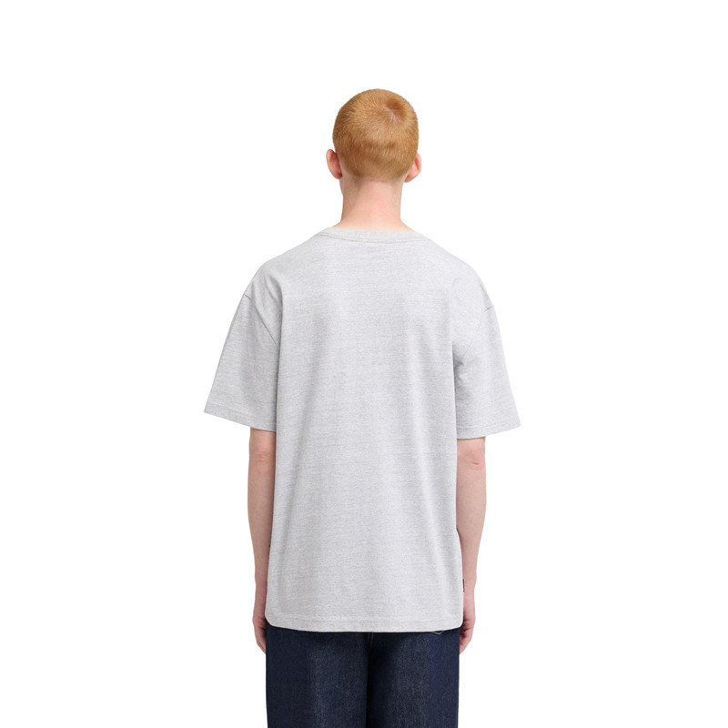 Camiseta Element: Square Logo Ss (Mid Grey Heather)