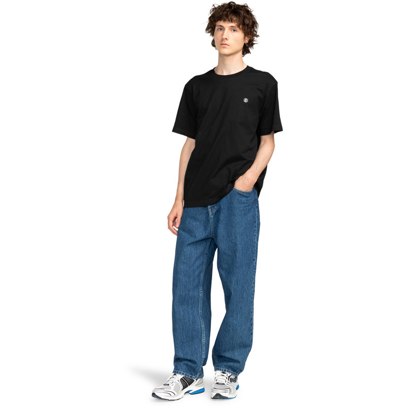 Camiseta Element: Icon Embroidery Ss (Flint Black)