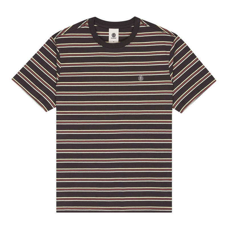 Camiseta Element: Icon Embroidery Ss (Wash Trip Off Black)
