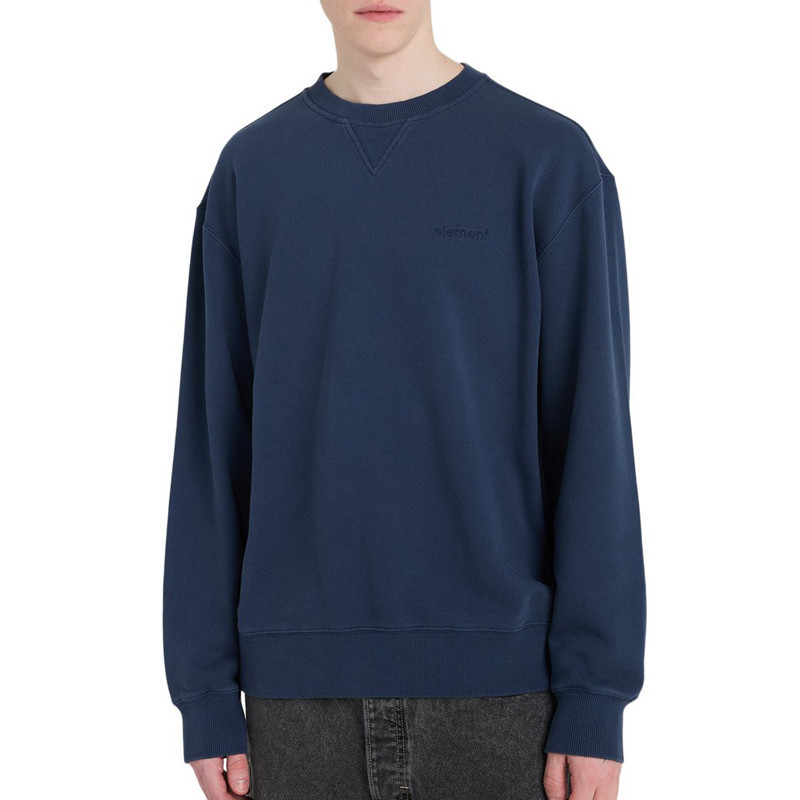 Sudadera Element: Lowcase Pigment Cr (Dark Denim)