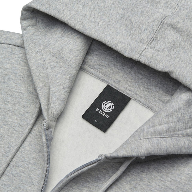 Sudadera Element: Icon Embroidery Zh (Mid Grey Heather)