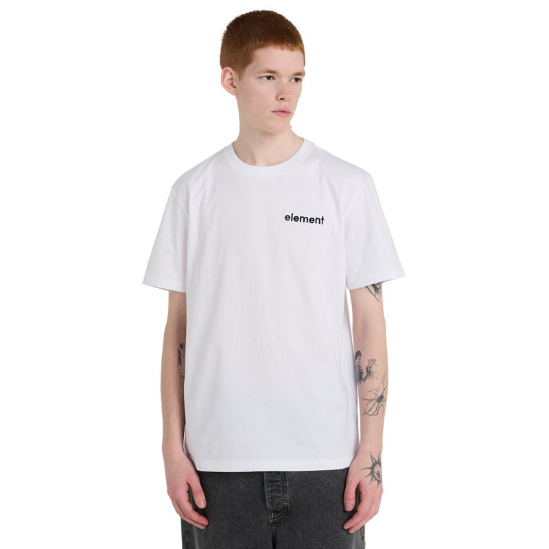 Camiseta Element: Future Nature Ss (Optic White)