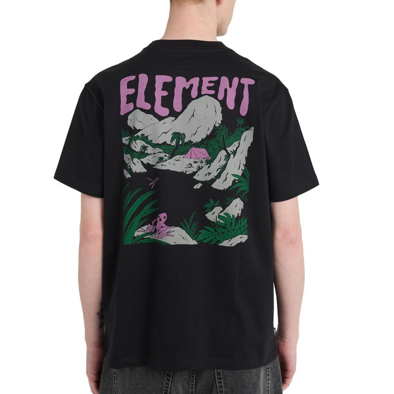 Camiseta Element: Lakeside Ss (Off Black)