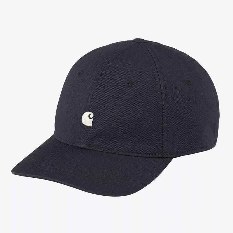 Gorra Carhartt WIP: Madison Logo Cap (Dark Navy White)