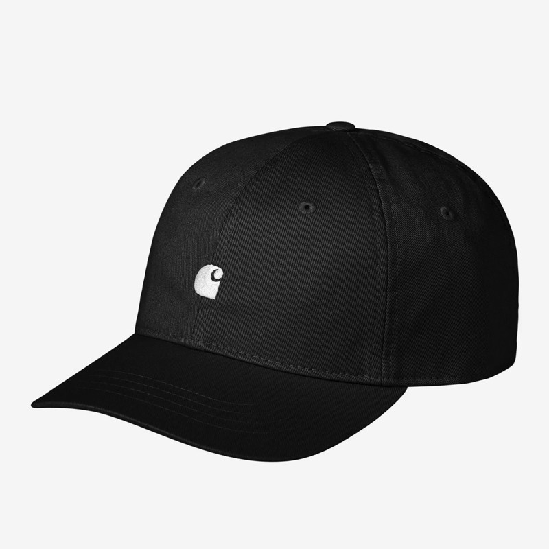 Gorra Carhartt WIP: Madison Logo Cap (Black White)