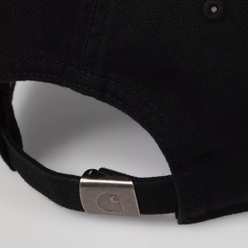 Gorra Carhartt WIP: Madison Logo Cap (Black White)