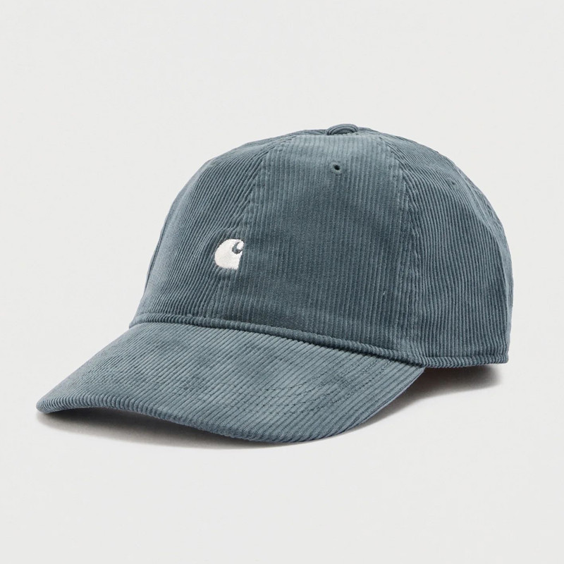 Gorra Carhartt WIP: Harlem Cap (Cozy Blue Wax)
