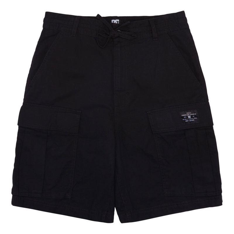 Bermuda DC Shoes: Tundra Cargo Short (Black)