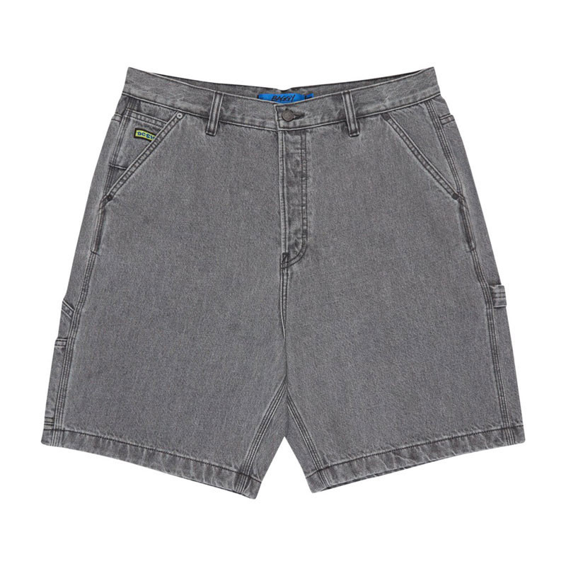 Bermuda DC Shoes: Baggy Denim Carpenter Short (Medium Grey)