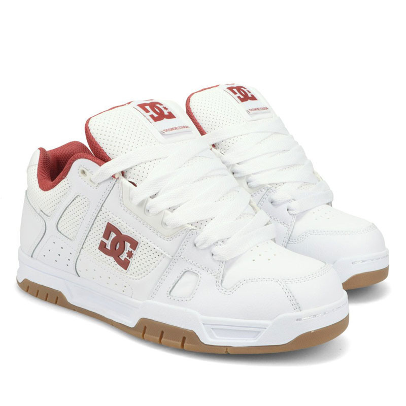 Zapatillas DC Shoes: Stag (White Brick Red Gum)