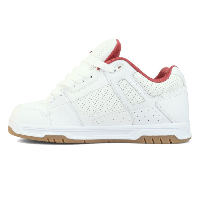 Zapatillas DC Shoes: Stag (White Brick Red Gum)