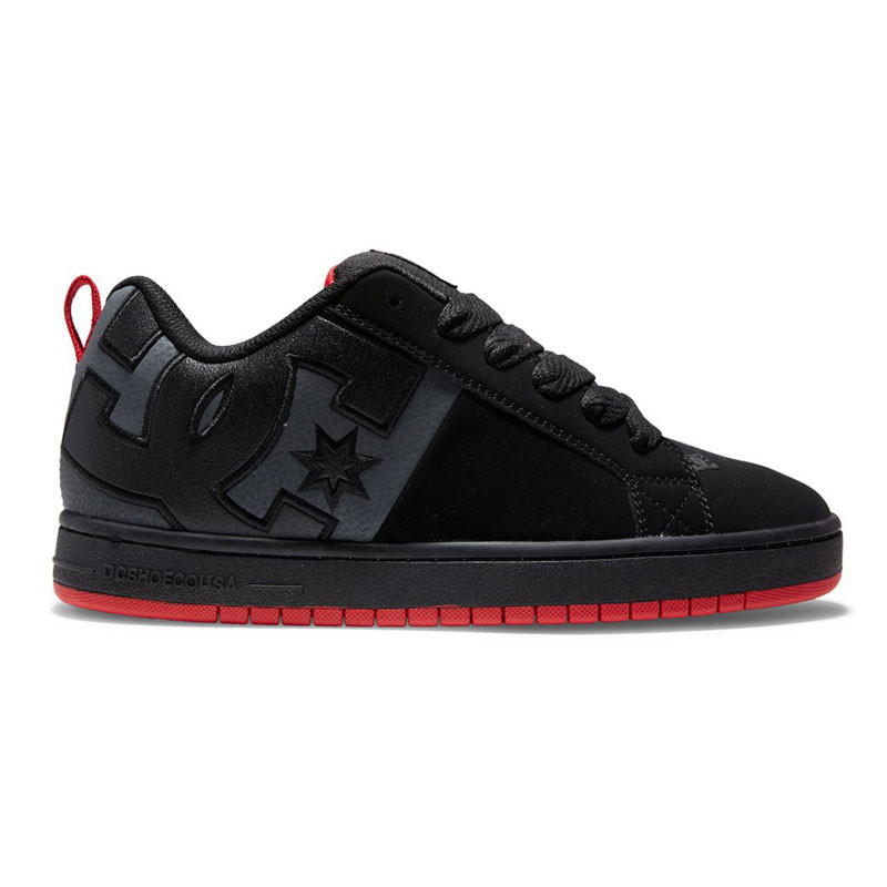 Zapatillas DC Shoes: Court Graffik Sq (Black Grey Red)