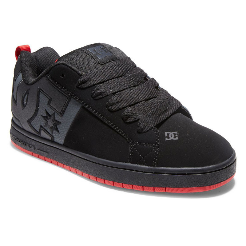 Zapatillas DC Shoes: Court Graffik Sq (Black Grey Red)
