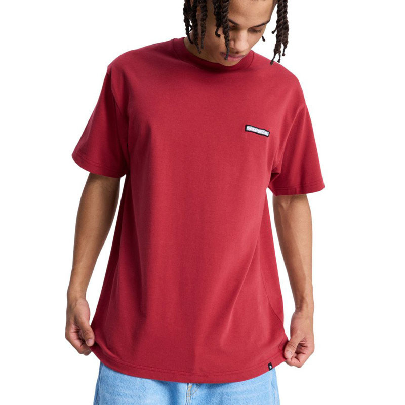 Camiseta DC Shoes: Patch It Ss (Brick Red)