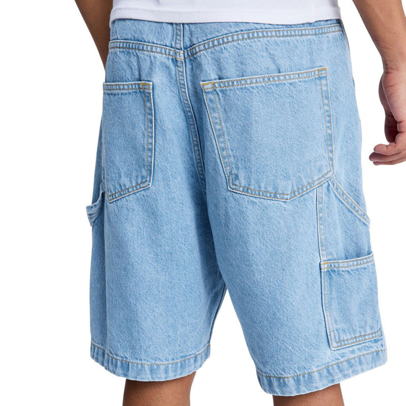 Bermuda DC Shoes: Baggy Denim Carpenter Short (Indigo Light)