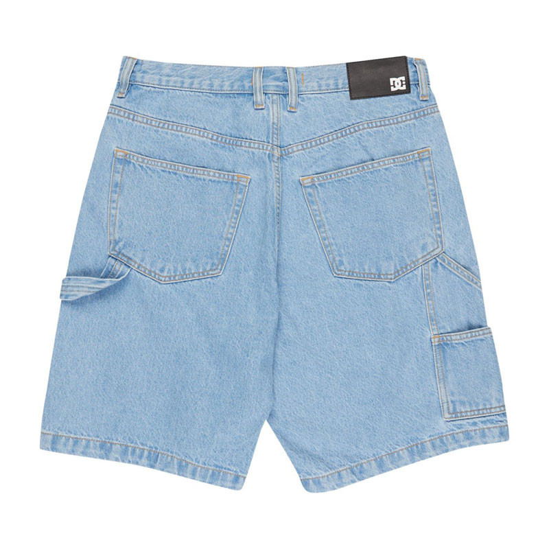 Bermuda DC Shoes: Baggy Denim Carpenter Short (Indigo Light)
