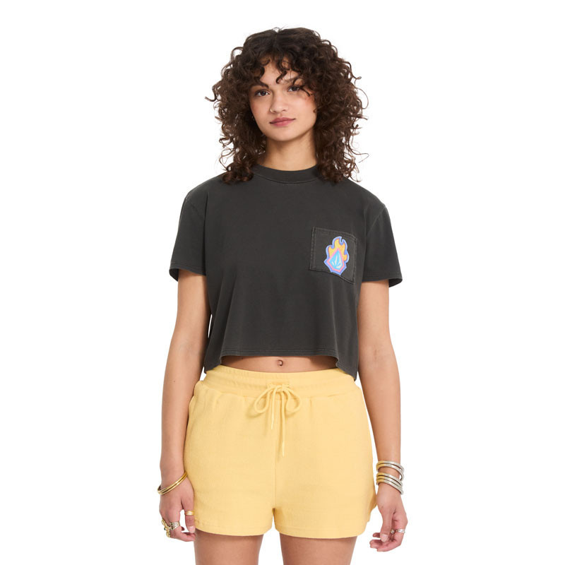 Camiseta Volcom: Pocket Dial Tee (Vintage Black)