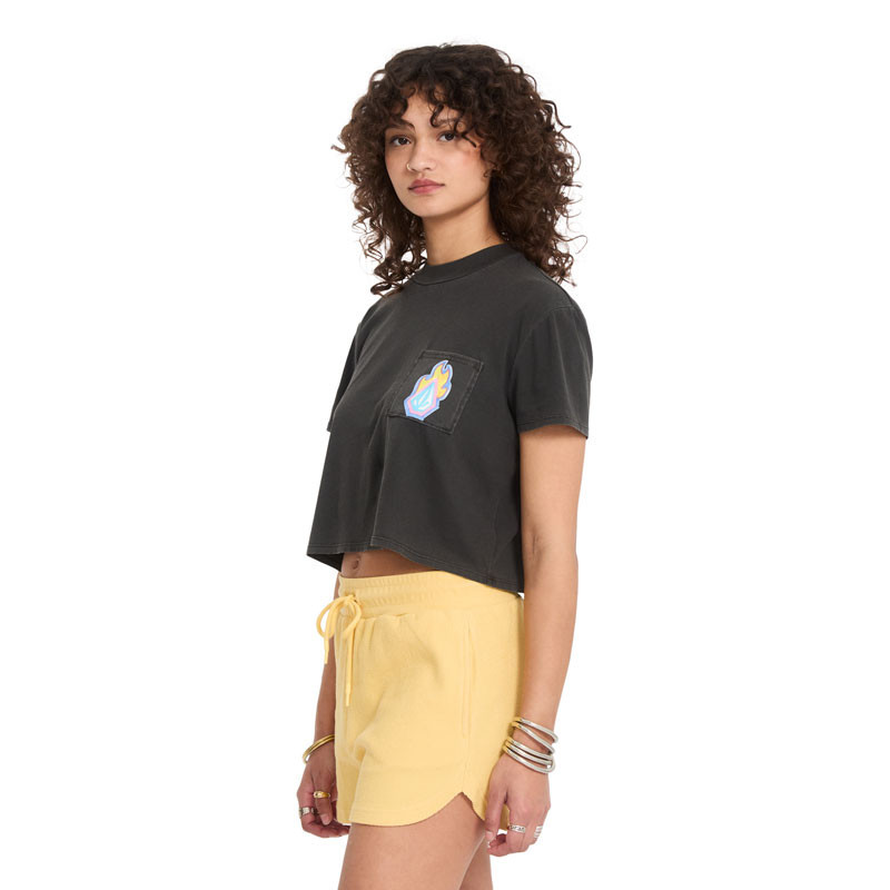 Camiseta Volcom: Pocket Dial Tee (Vintage Black)