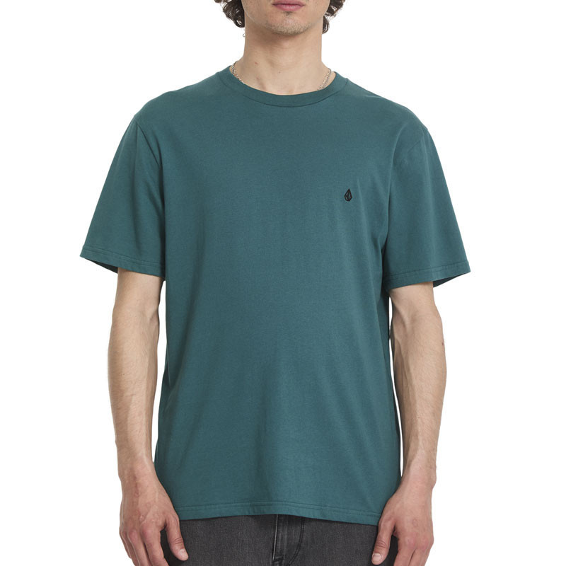 Camiseta Volcom: Stone Blanks Bsc Sst (Rifle Green)