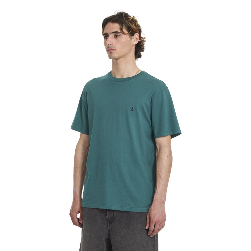 Camiseta Volcom: Stone Blanks Bsc Sst (Rifle Green)