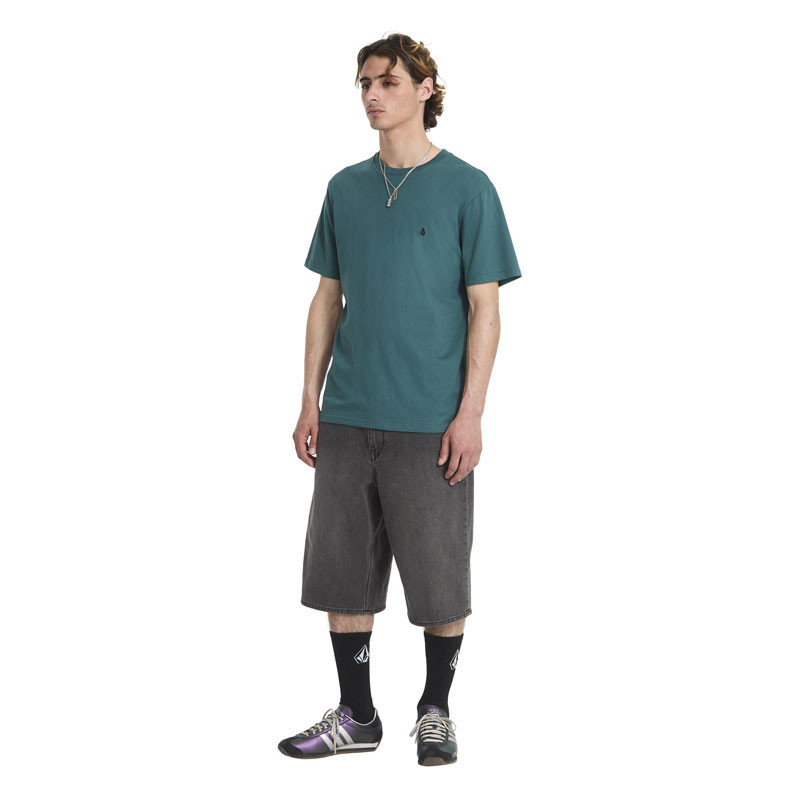 Camiseta Volcom: Stone Blanks Bsc Sst (Rifle Green)