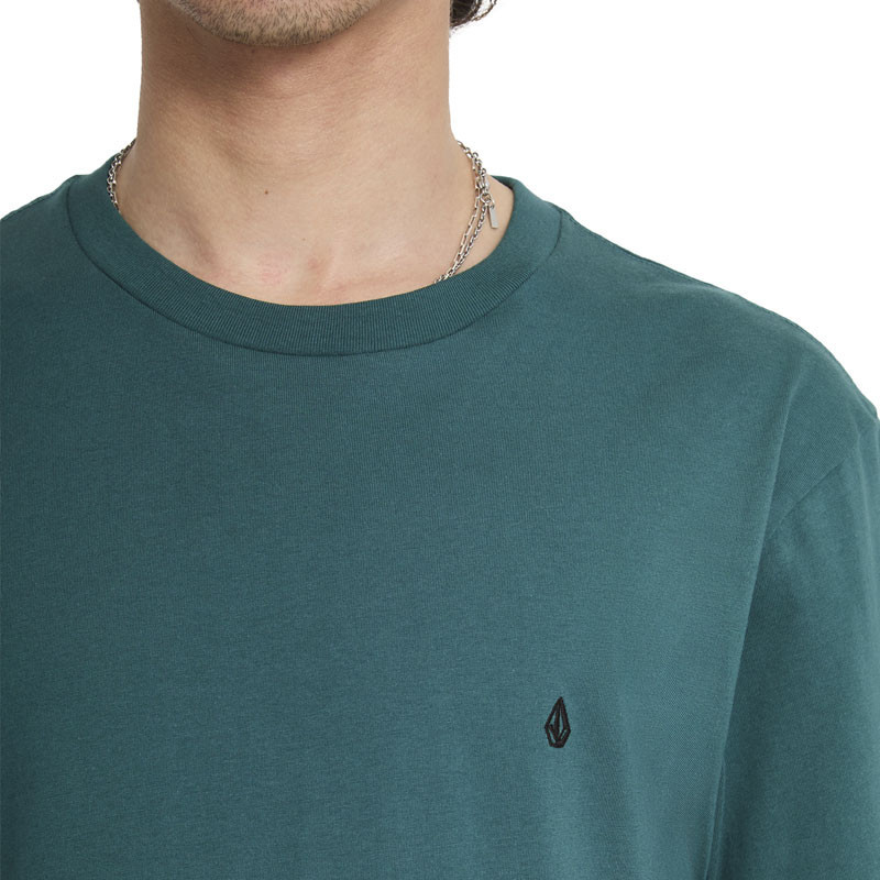 Camiseta Volcom: Stone Blanks Bsc Sst (Rifle Green)