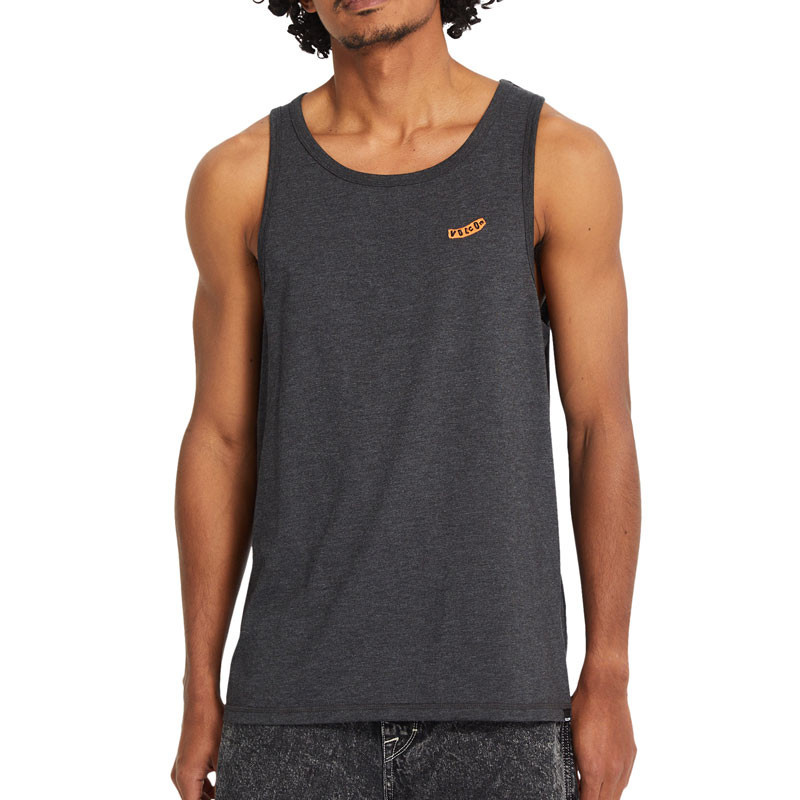 Camiseta Volcom: Pistol Stone Hth Tt (Heather Black)