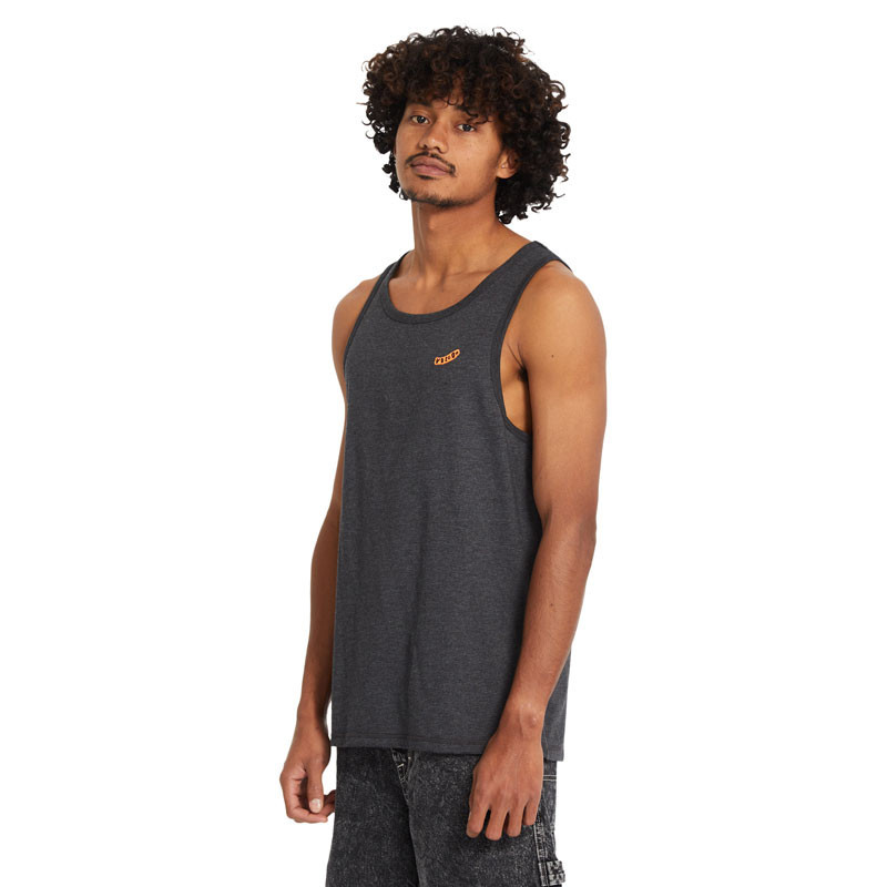 Camiseta Volcom: Pistol Stone Hth Tt (Heather Black)