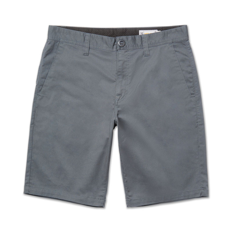 Bermuda Volcom: Frckn Mdn Strch Sht 21 (Dark Slate)
