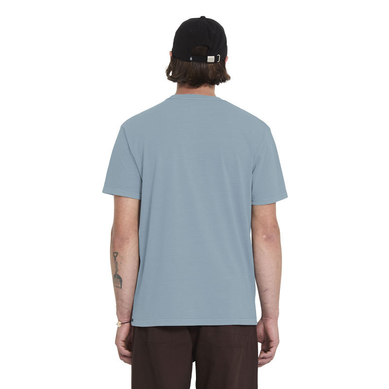 Camiseta Volcom: Solid Stone Emb Sst (Tradewinds)