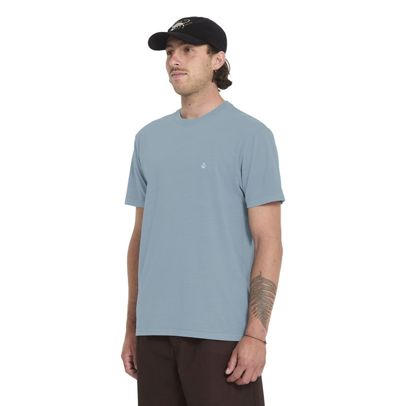 Camiseta Volcom: Solid Stone Emb Sst (Tradewinds)
