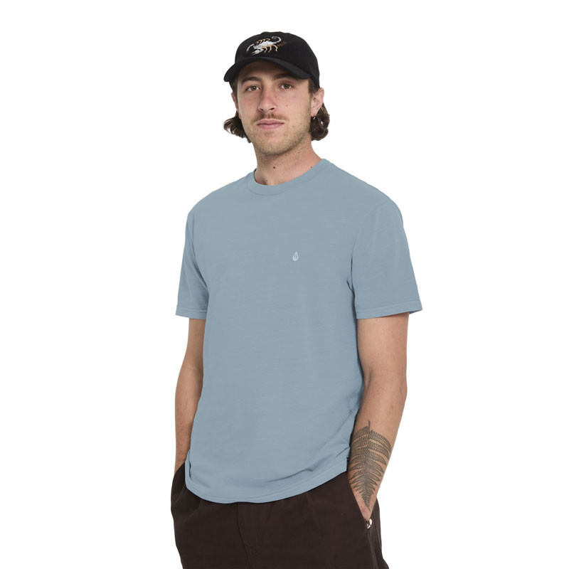 Camiseta Volcom: Solid Stone Emb Sst (Tradewinds)