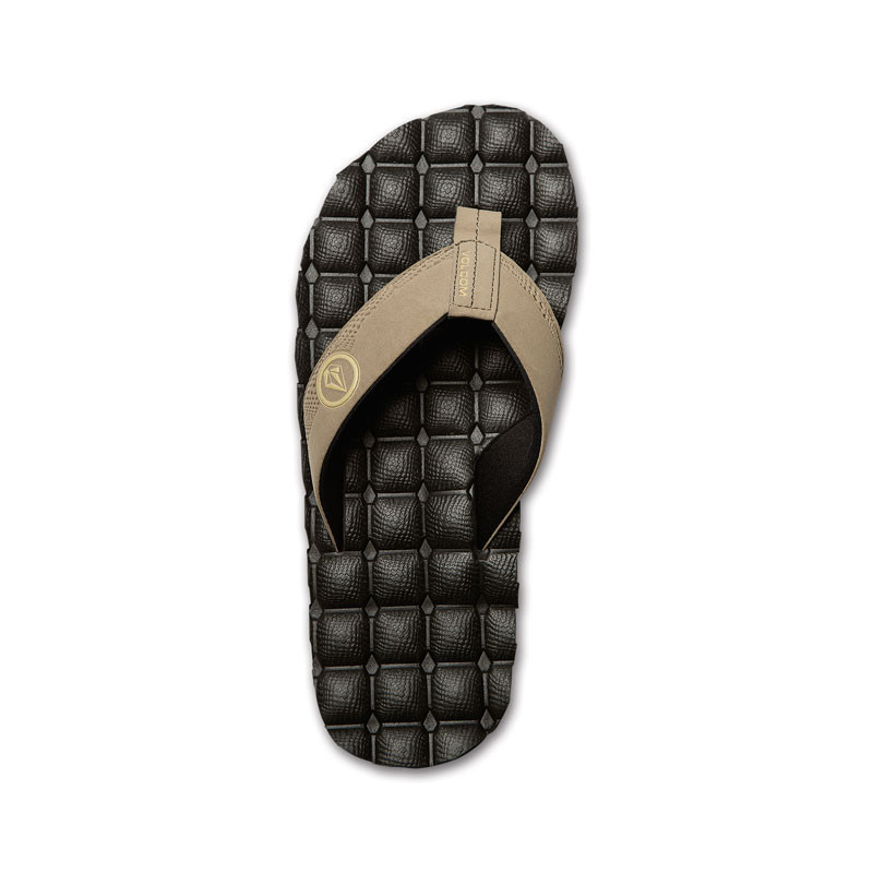 Chanclas Volcom: Recliner (Khaki)