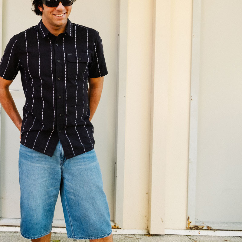 Bermuda Volcom: Chillow Denim Short 24 (Dirty Cowboy Blu)