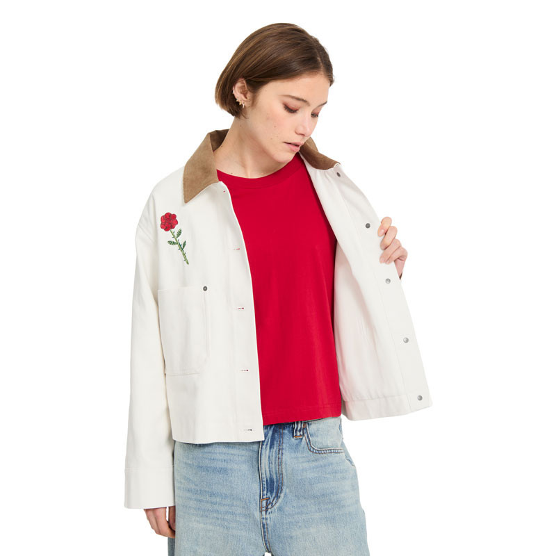 Chaqueta Volcom: Fa Mickey Mason Jkt (Off White)