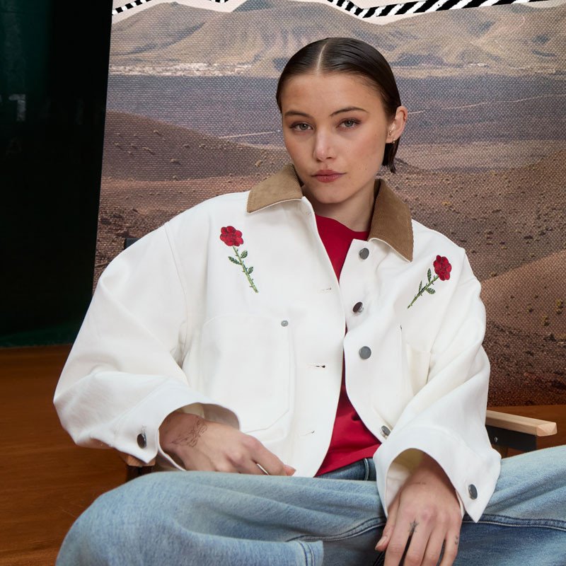 Chaqueta Volcom: Fa Mickey Mason Jkt (Off White)