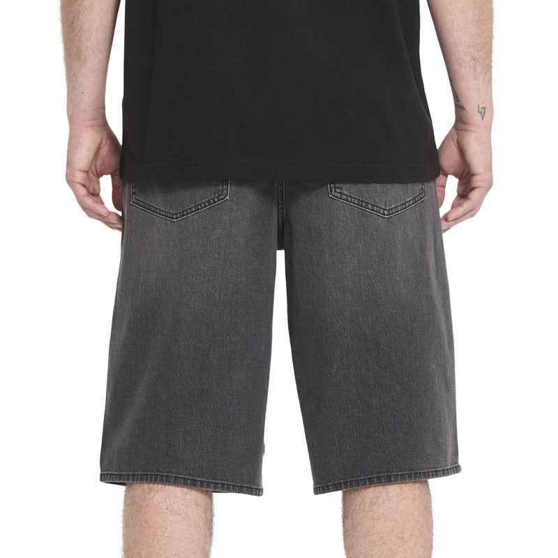 Bermuda Volcom: Chillow Denim Short 24 (Black Grey)