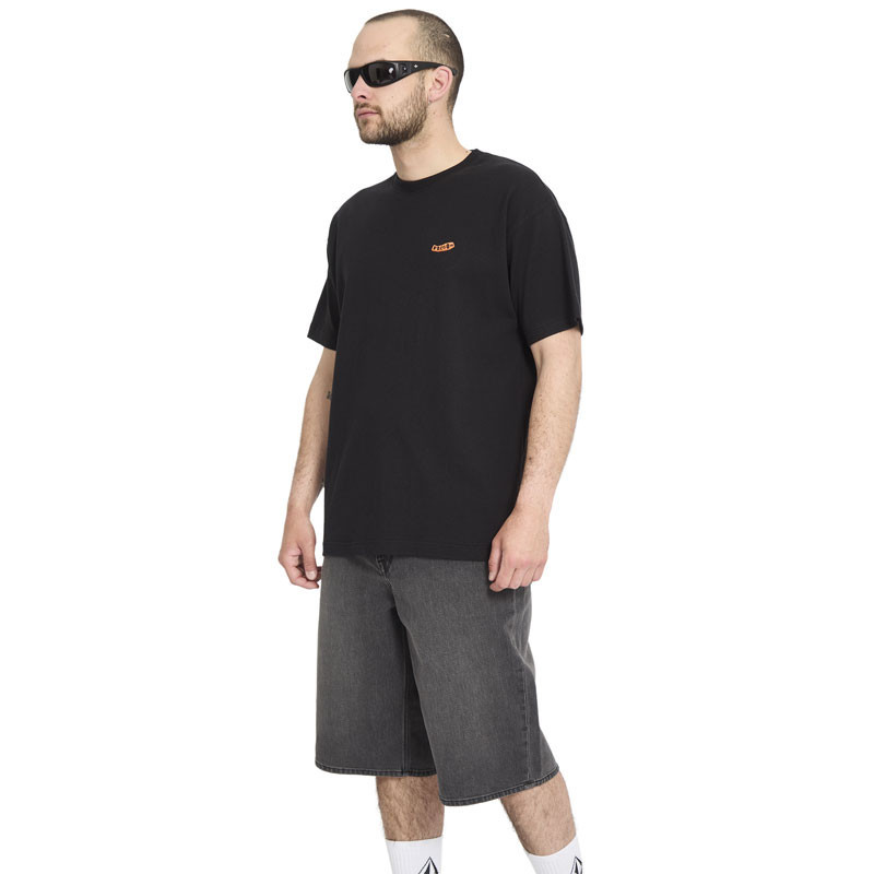 Bermuda Volcom: Chillow Denim Short 24 (Black Grey)