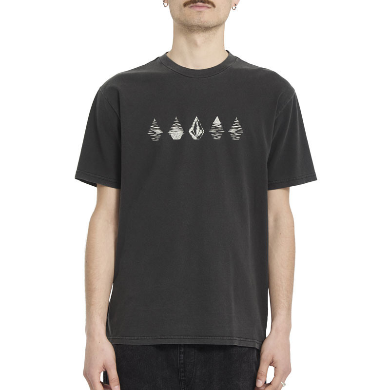 Camiseta Volcom: Lunar Phases Sst (Black)