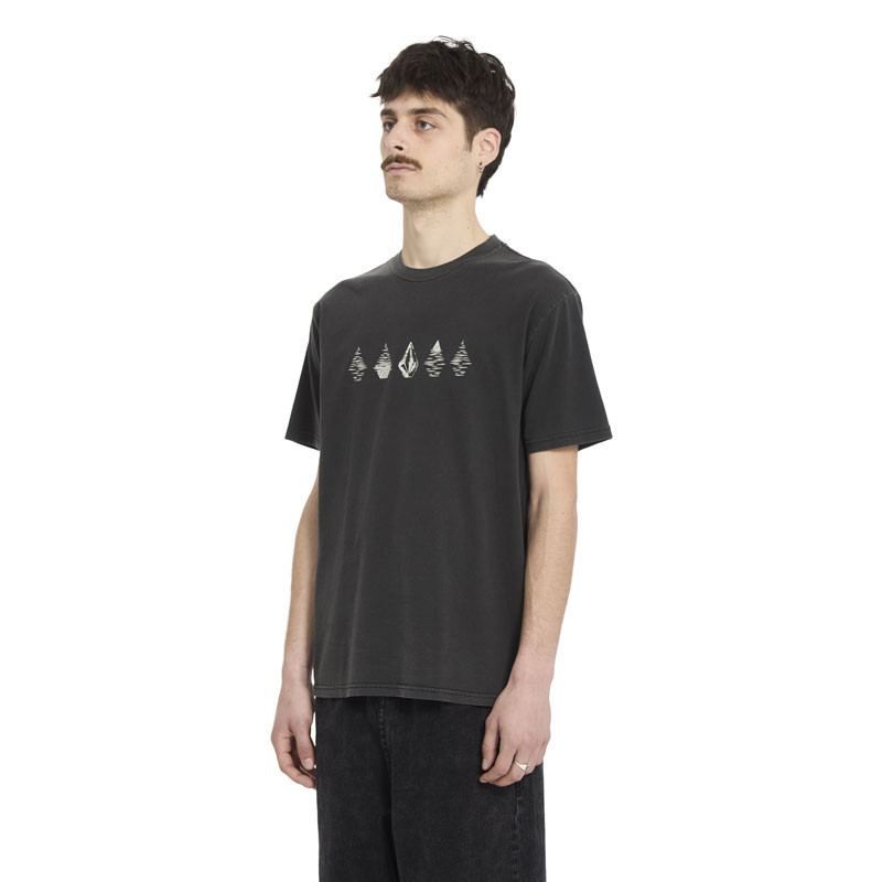 Camiseta Volcom: Lunar Phases Sst (Black)