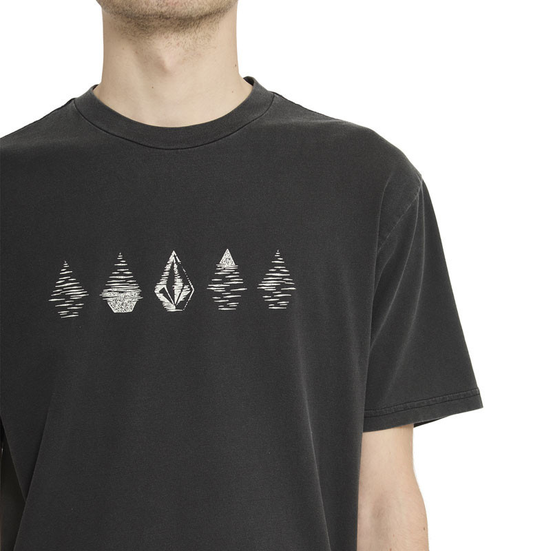 Camiseta Volcom: Lunar Phases Sst (Black)