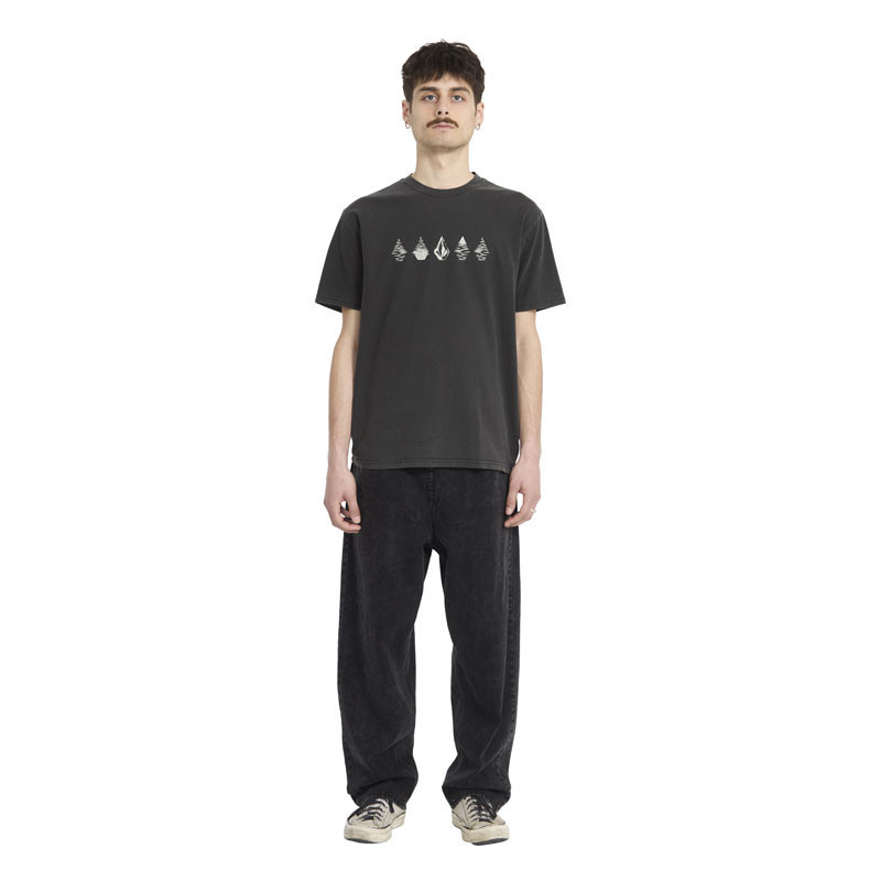 Camiseta Volcom: Lunar Phases Sst (Black)