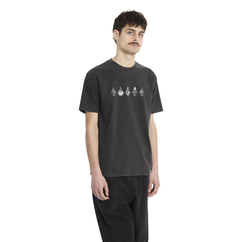 Camiseta Volcom: Lunar Phases Sst (Black)