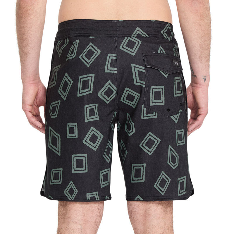 Bañador Volcom: Contact Scallop Stoney 19 (Black)